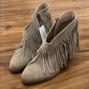 Aristide fringe booties